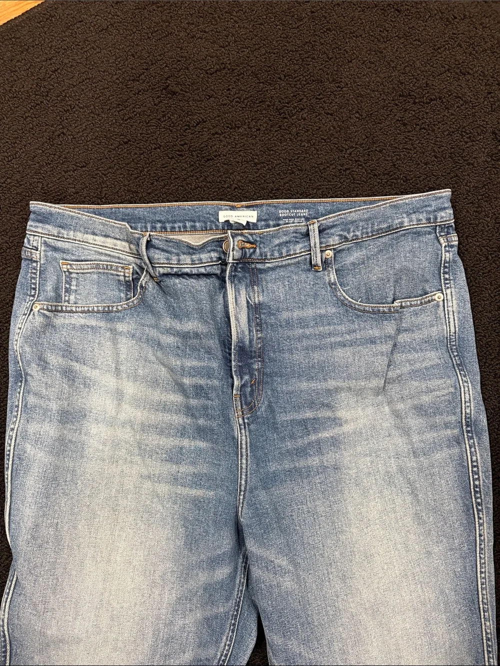 Good American Bootcut Denim Jeans